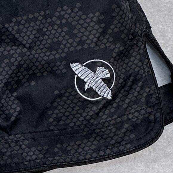 Hayabusa Shorts Mens M Black Gray Hex Camo MMA Grappling Jiu-Jitsu Muay Thai - Picture 3 of 10